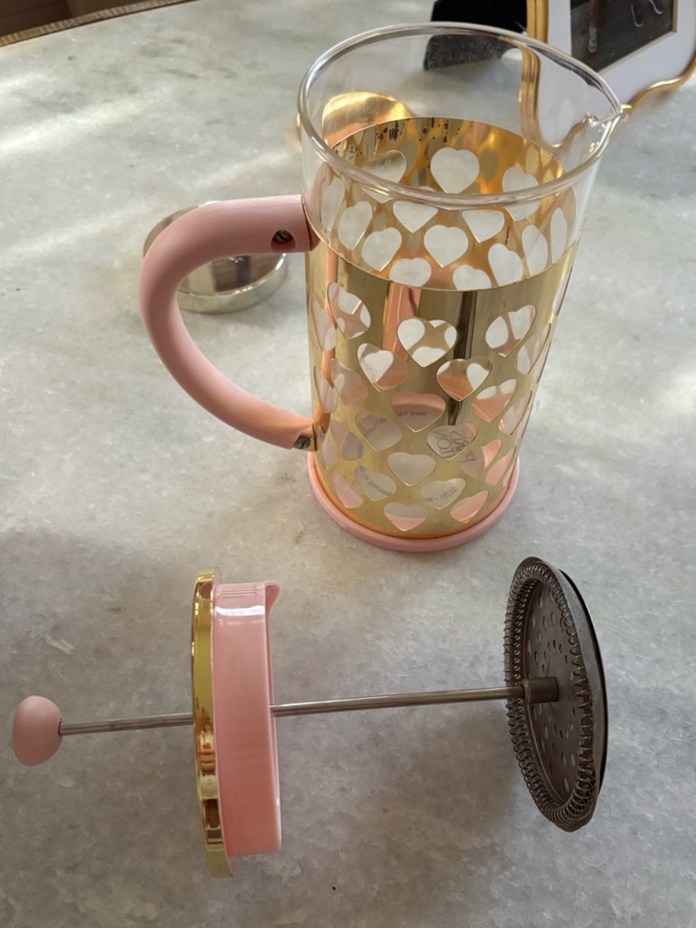 Paris Hilton heart coffee press - Picture 2 of 6
